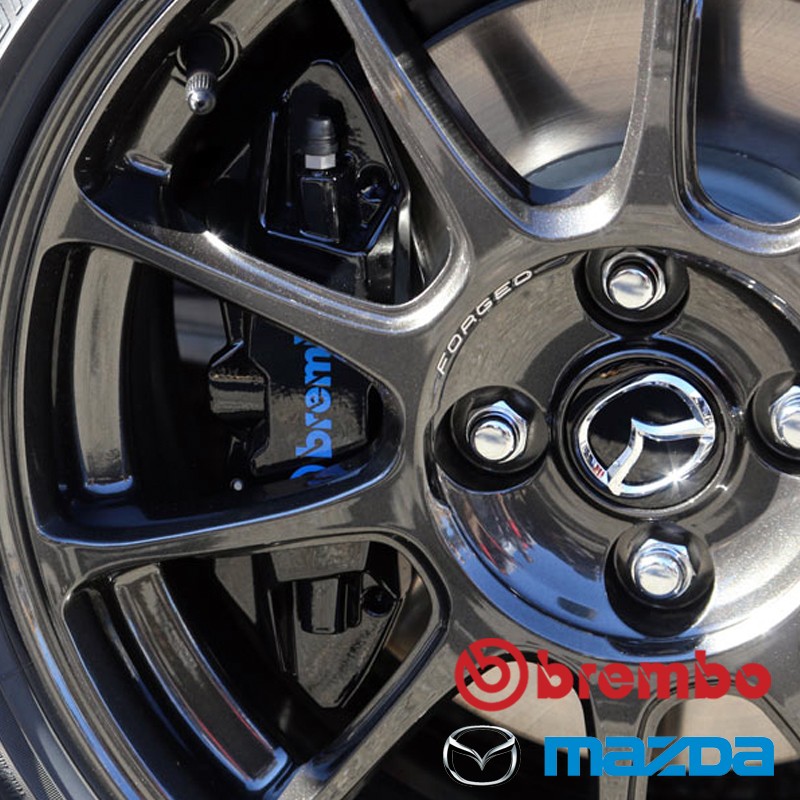 Brembo Black 4-POT Caliper Kit 