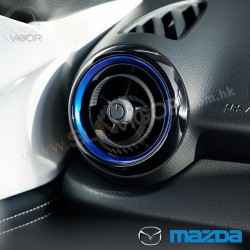 MX-5 990S Special Edition Genuine Mazda Blue x Black Air Conditioner Vents N406647302H