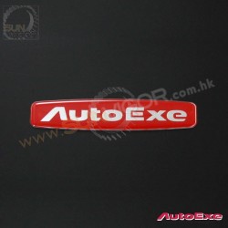 AutoExe 3D Logo Badge