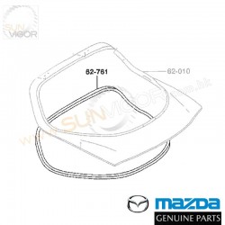 Mazda RX-7 [FD3S] Genuine MAZDA OEM Lift Gate Moudling