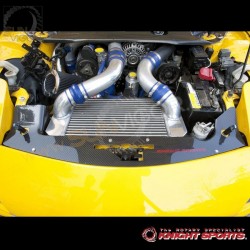 93-95 Mazda RX-7 [FD3S] KnightSports Carbon V-Mount Cooling Panel