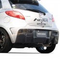 07-14 Mazda2 [DE] KnightSports Rear Bumper Cover Aero Kit