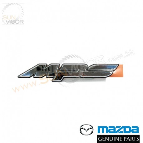 07-13 Mazdaspeed3 [BK3P,BL3FW] 萬事得原廠 馬自達正廠 MPS 徽章 Ornament