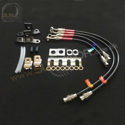 2016+ 马自达 MX-5 Miata [ND] KnightSports 原厂Brembo 4-POT 迫力卡钳专用运动型迫力钢喉(煞车钢喉)