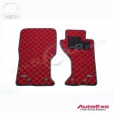 2017+ Mazda MX-5 RF Miata [NDRF] AutoExe Sports Checker Carpet Mats (Ver.2)