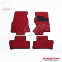 93-95 萬事得RX-7 馬自達 RX-7 [FD3S] AutoExe 復修計劃 紅黑格仔地毯(地墊)套裝 Ver.2