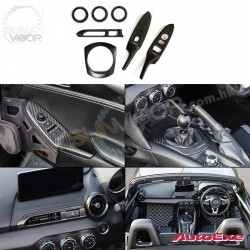 2017+ 马自达 MX-5 RF Miata RF [ND] AutoExe 碳纤维车厢内饰面板套装