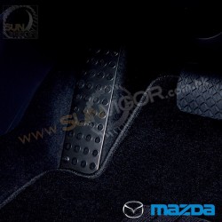 马自达 Mazda JDM 日本版黑色铝合金休息脚踏