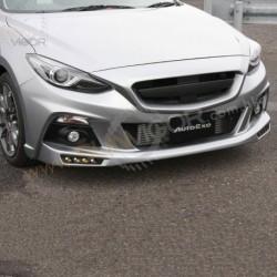 13-16 Mazda3 [BM,BN] AutoExe Front Bumper with Grill Cover Aero Kit include LED Daytime Running Light MBM2E00