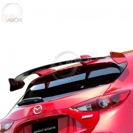 13-18 Mazda3 [BM,BN] 5Door KnightSports Rear Roof Spoiler KZD72333