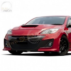 10-13 Mazdaspeed 3 [BL3FW] KnightSports Front Bumper with Grill Aero Kit KZG71302