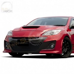 10-13 Mazdaspeed 3 [BL3FW] KnightSports 頭泵把與鬼面罩(前包圍與中網)空力套裝