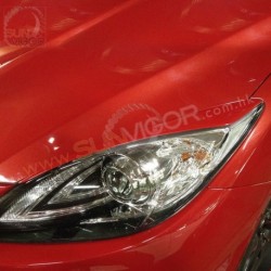 11-13 Mazda3 [BL] KnightSports Headlight Eyelid Eyebrow Trim KZG75132