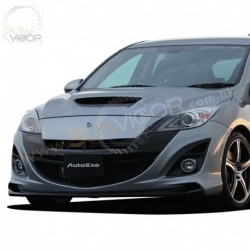 10-13 Mazdaspeed 3 [BL3FW] AutoExe 頭泵把與鬼面罩(前包圍與中網)空力套裝 MBA2000