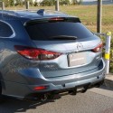 13-15 Mazda6 [GJ] Wagon KnightSports Rear Lower Diffuser Spoiler Splitter