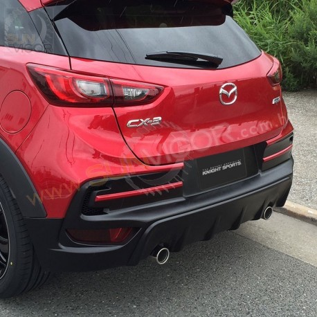 2015+ Mazda CX-3 [DK] KnightSports Rear Bumper Cover Aero Kit KZD74311