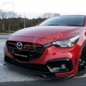 15-16 Mazda2 [DJ] KnightSports Front Bumper with Grill Aero Kit