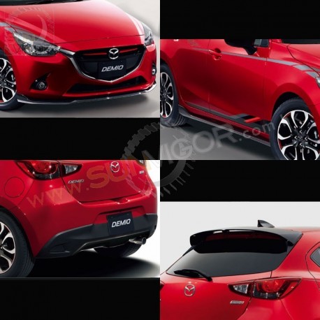 2015+ Mazda2 [DJ] MazdaSpeed Aero Body Styling Package MSM2DJPKPZ