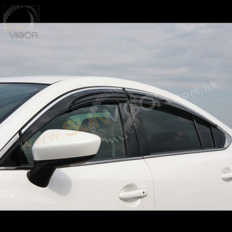 2013+ Mazda6 [GJ,GL] Sedan AutoExe 3D Design Window Vent Visor MGJ0400