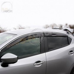 2015+ Mazda2 [DJ] AutoExe 3D Design Window Vent Visor  MDJ0400