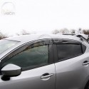 2015+ Mazda2 [DJ] AutoExe 3D Design Window Vent Visor 