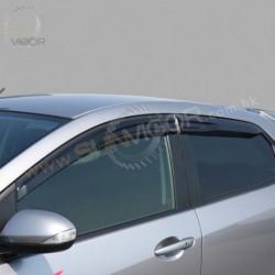 07-14 Mazda2 [DE] AutoExe 3D Design Window Vent Visor  MDE0400