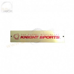 KnightSports Logo Plate 