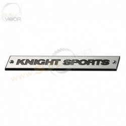 KnightSports Chrome Emblem Badge  KOD91333