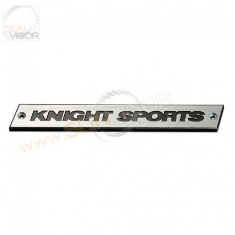 KnightSports Chrome Emblem Badge  KOD91333