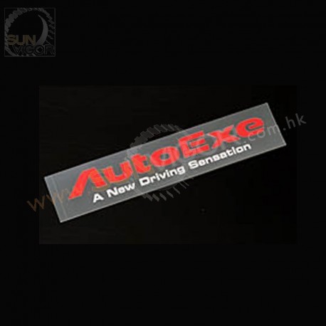 AutoExe "A New Driving Sensation" logo sticker  A1190003