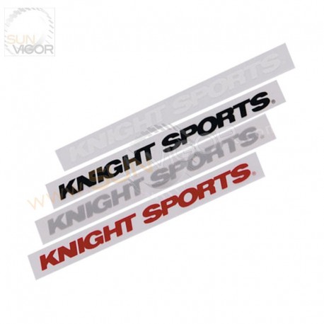 KnightSports Logo Sticker [Red, Black, Silver, White] KOD911XX