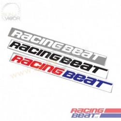 Racing Beat 標緻貼紙 [黑,白,藍紅色]