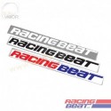 Racing Beat 標緻貼紙 [黑,白,藍紅色]