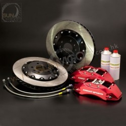 03-12 Mazda RX-8 [SE3P] 18inch+ Rim KnightSports 6-POT Big Brake Kit [Front]  KSD69001