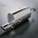 07-14 Mazda2 [DE] AutoExe Stainless Steel Exhaust Muffler 