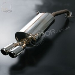 02-07 Mazda2 [DC,DY] AutoExe Stainless Steel Twin ExitExhaust Muffler  MDC8500