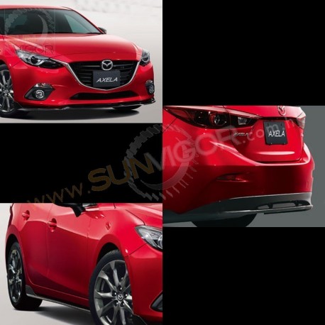 13-16 Mazda3 [BM,BN] Sedan MazdaSpeed Aero Body Styling Package II MSM3BMSDPK2