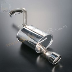 08-18 Biante [CC with rear lower spoiler] AutoExe Stainless Steel Exhaust Muffler  MCC8Y10