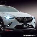 2015+ Mazda CX-3 [DK] MazdaSpeed Front Lower Lip Spoiler