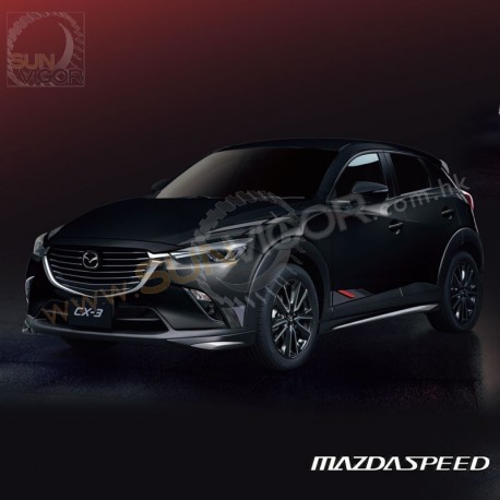 2015+ Mazda CX-3 [DK] MazdaSpeed Side Skirt Extension Splitters QDK151P10