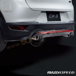 2015+ Mazda CX-3 [DK] MazdaSpeed Rear Lower Diffuser Spoiler Package QDK150370