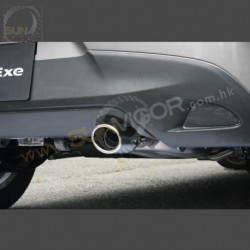 2015+ Mazda2 [DJ] AutoExe Stainless Steel Exhaust Muffler Tip 