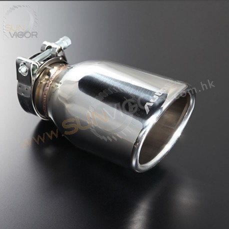 2015+ Mazda2 [DJ] AutoExe Stainless Steel Exhaust Muffler Tip  MDJ8A10