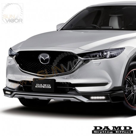 2017+ Mazda CX-5 [KF] Damd Front Lower Spoiler include LED Daytime Running Light Kit KFD1V3290