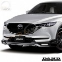 2017+ Mazda CX-5 [KF] Damd Front Lower Spoiler include LED Daytime Running Light Kit