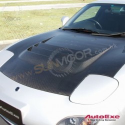 93-02 Mazda RX-7 [FD3S] AutoExe Carbon Fibre Bonnet Hood with Cooling Inlet