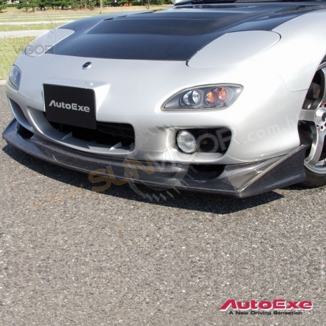 99-02 Mazda RX-7 [FD3S] AutoExe Carbon Fibre Front Lower Lip Splitter MFZ2100