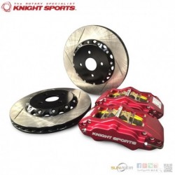 2015+ 萬事得2 馬自達2 [DJ] KnightSports 4-POT 迫力卡鉗(煞車卡鉗,鮑魚)配煞車碟套裝 [前]  KZD69005