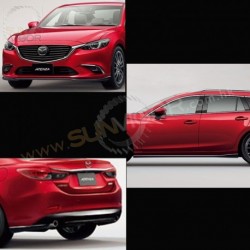 13-17 Mazda6 [GJ,GL] Sedan MazdaSpeed Aero Body Styling Package II