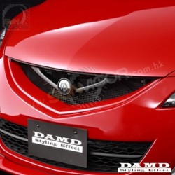 07-12 Mazda6 [GH] Damd Front Grill DGH2500